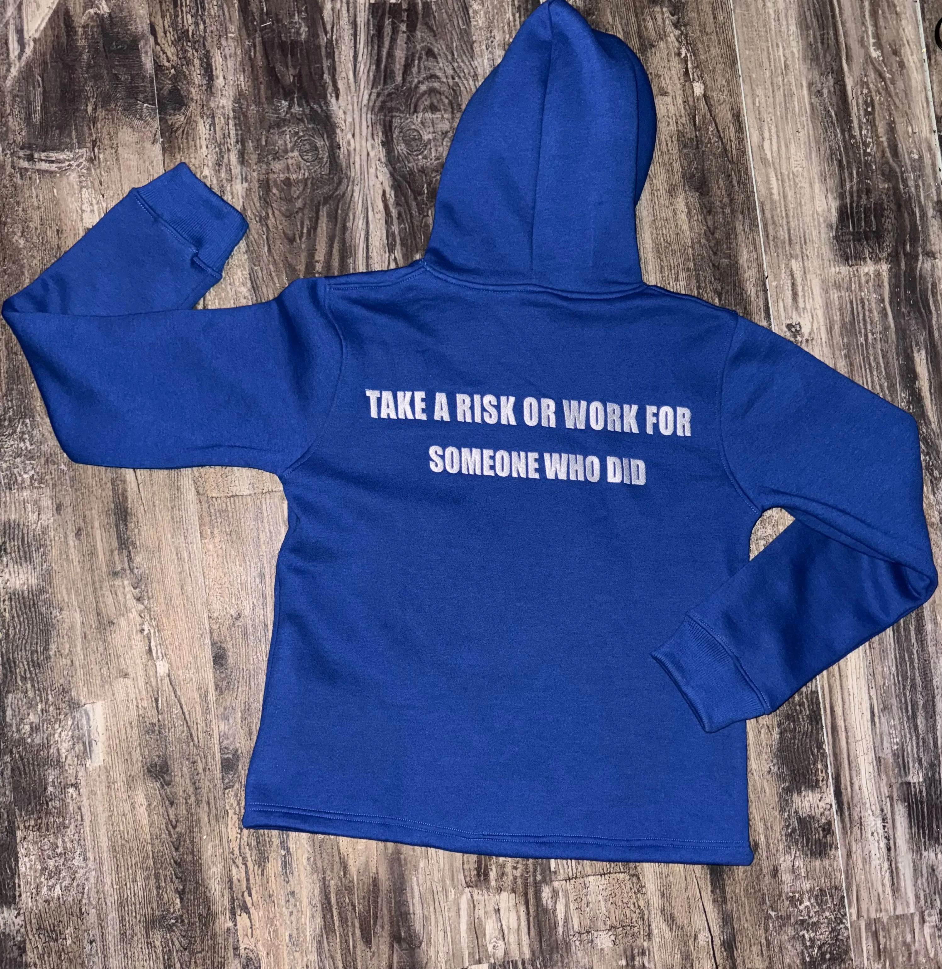 Blue Hoodie sold by All In Apparel product image thumbnail 2