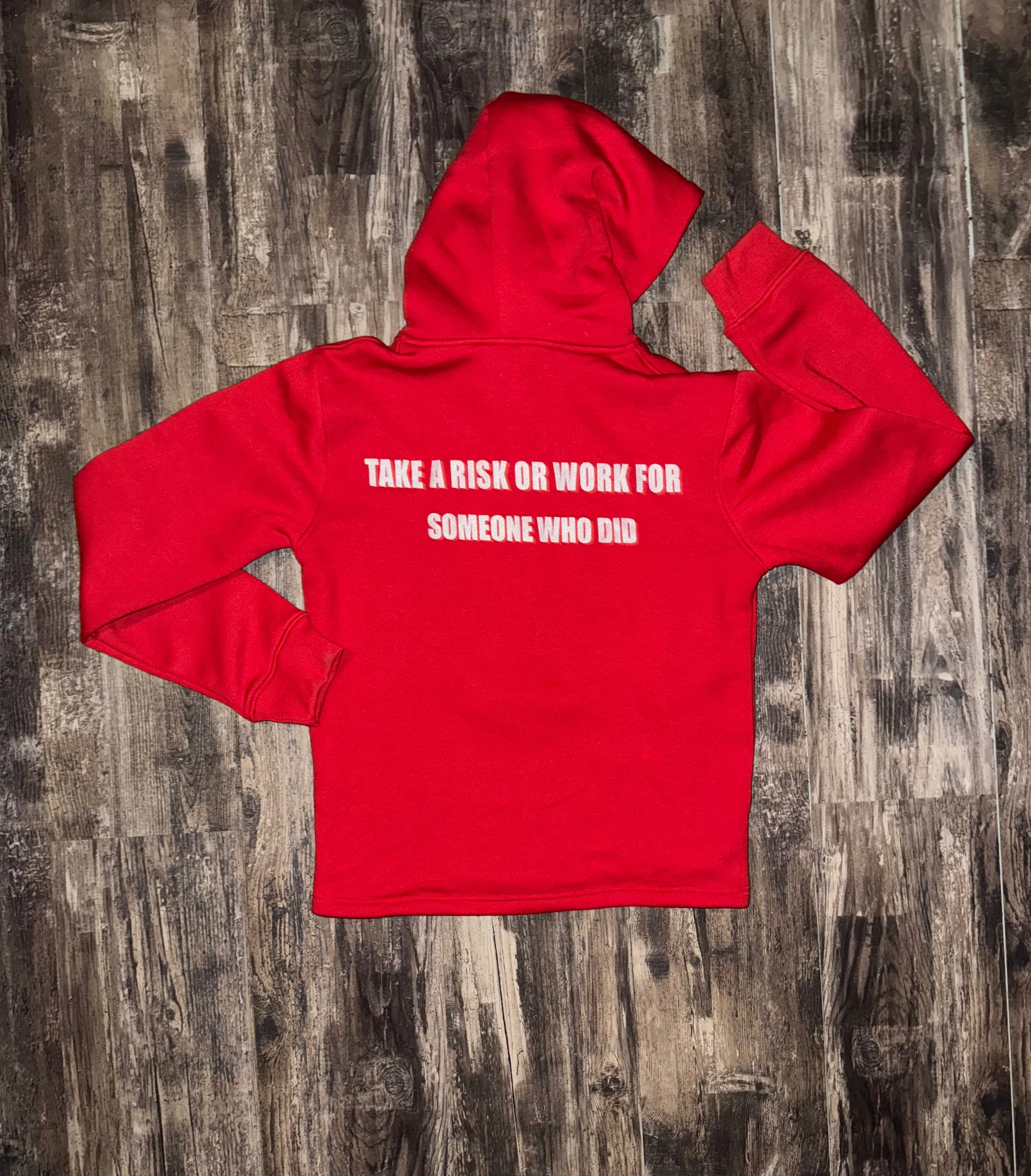 Red Hoodie sold by All In Apparel product image thumbnail 2