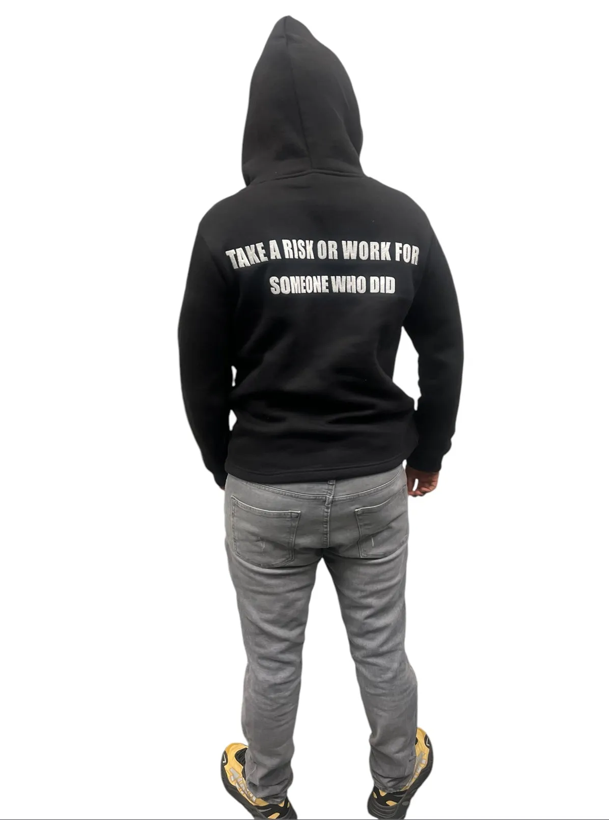 Black Hoodie sold by All In Apparel product image thumbnail 2