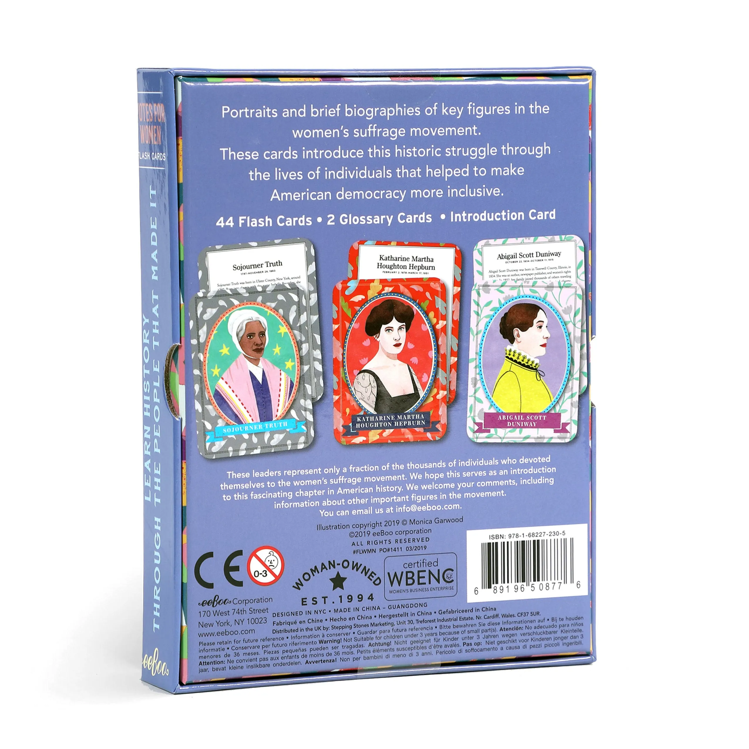 Votes for Women Educational Cards sold by eeBoo product image thumbnail 5