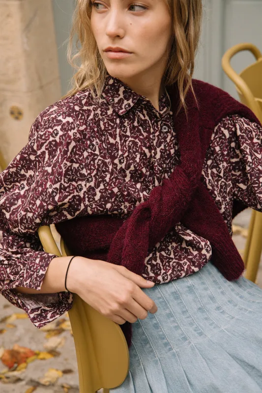 [CL] BOTANICAL PRINT SHIRT sold by Indi & Cold