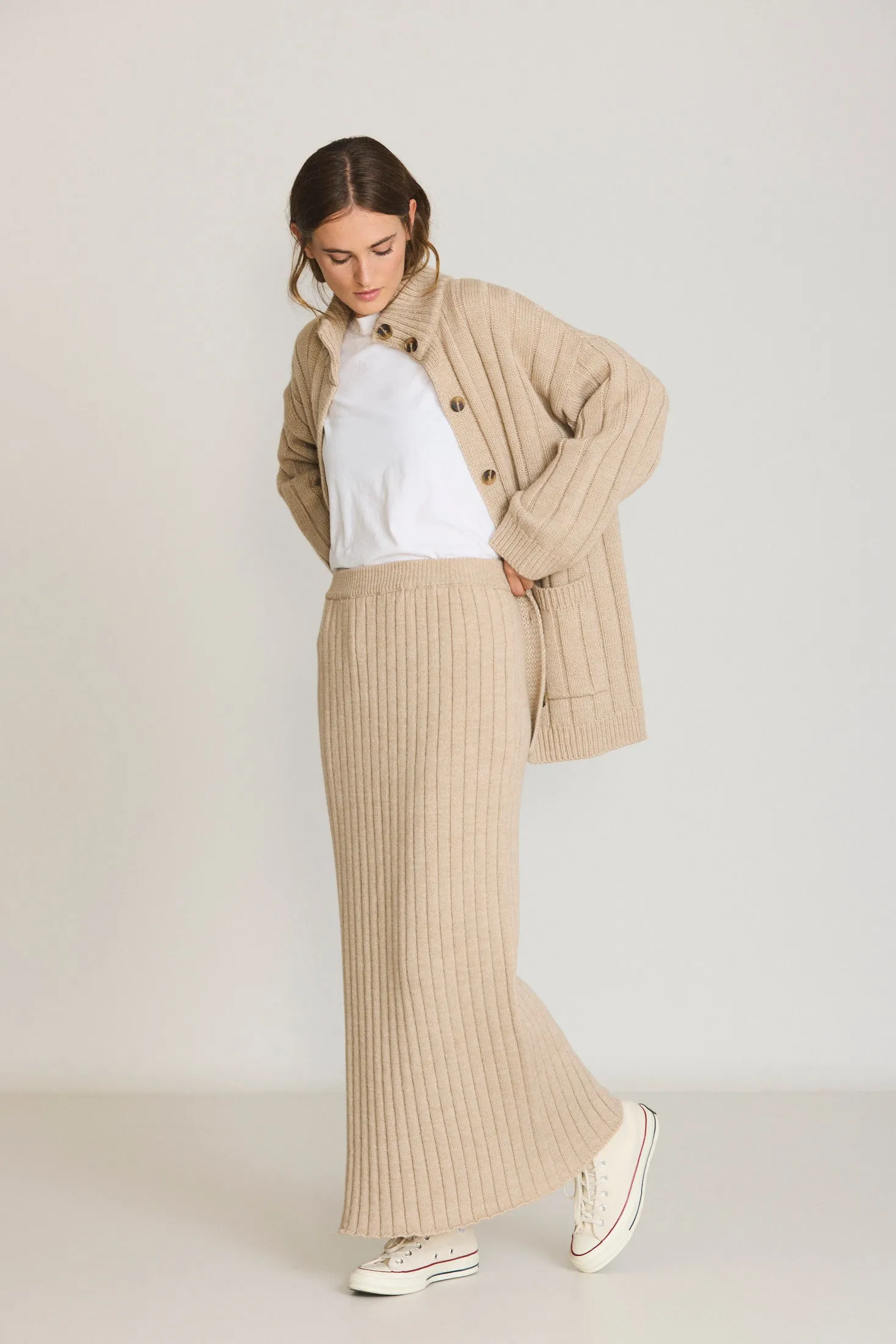 CHAQUETA PUNTO CANALÉ sold by Indi & Cold product image thumbnail 5