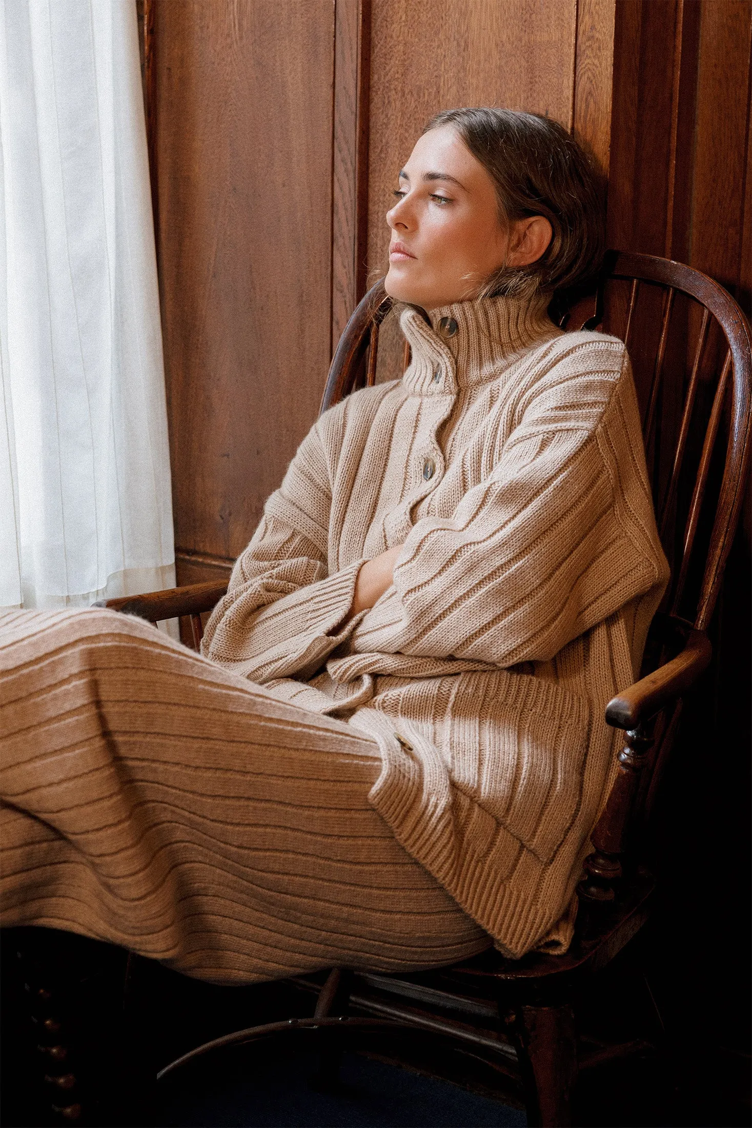 CHAQUETA PUNTO CANALÉ sold by Indi & Cold product image thumbnail 2