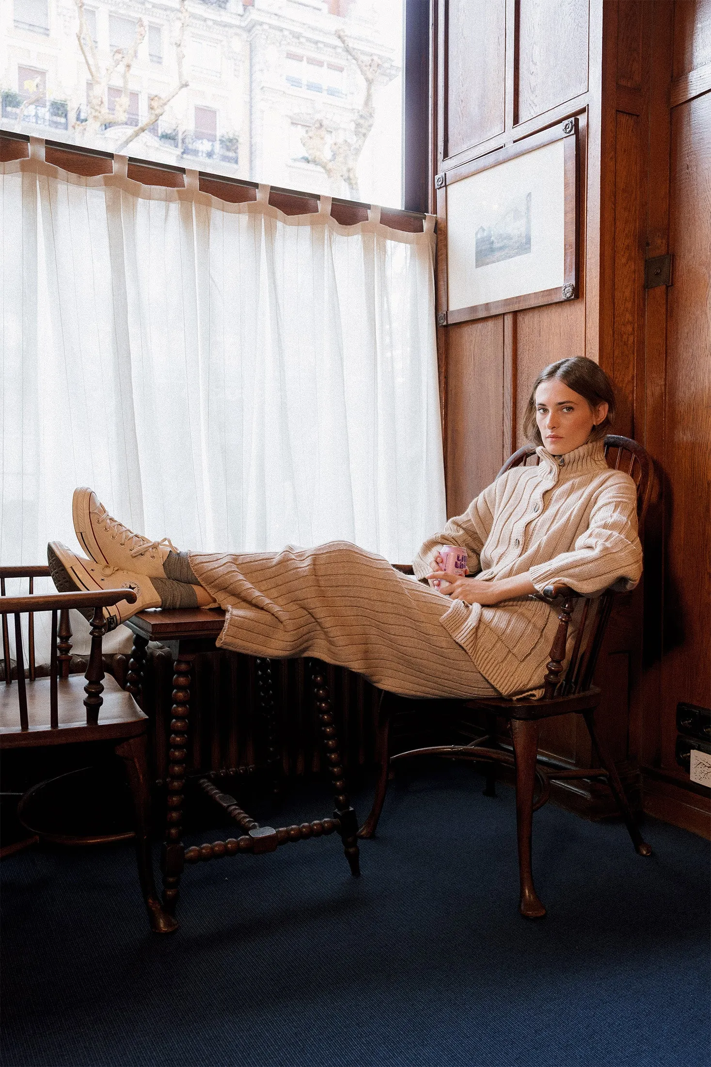 CHAQUETA PUNTO CANALÉ sold by Indi & Cold product image thumbnail 3