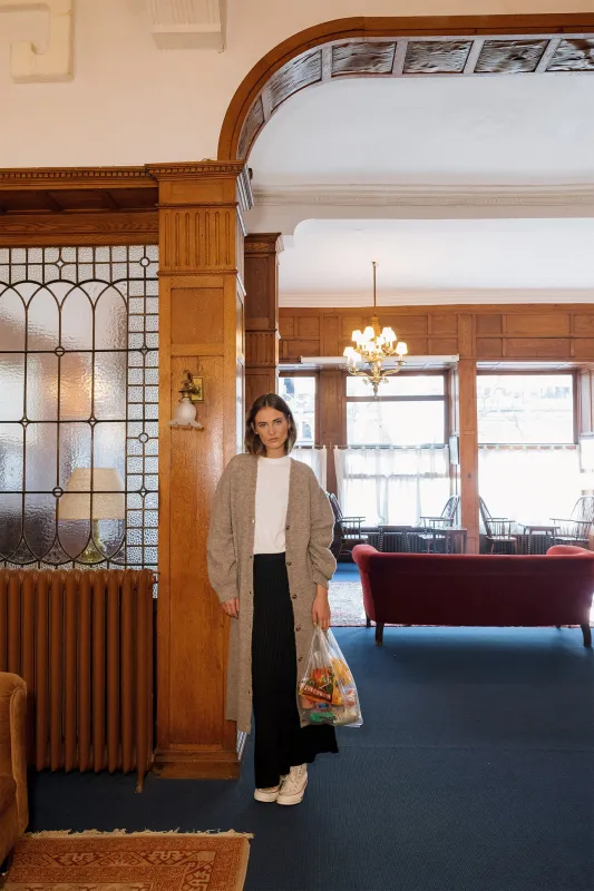 CÁRDIGAN LARGO PUNTO sold by Indi & Cold