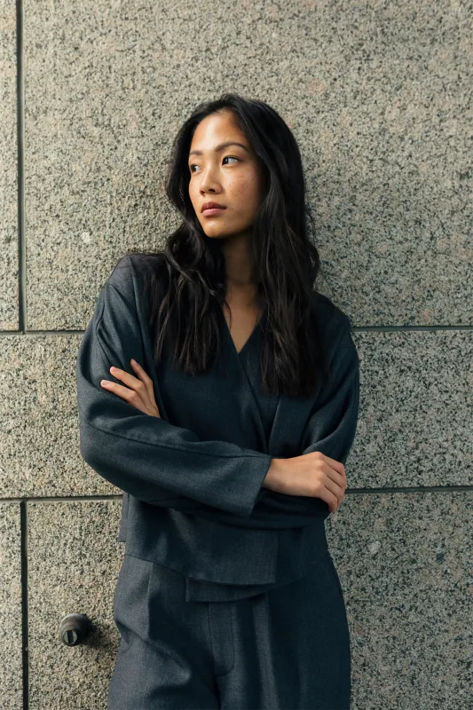 [CL] RE DOUBLE-BREASTED JACKET sold by Indi & Cold