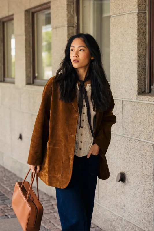 [CL] RE LEATHER BLAZER sold by Indi & Cold