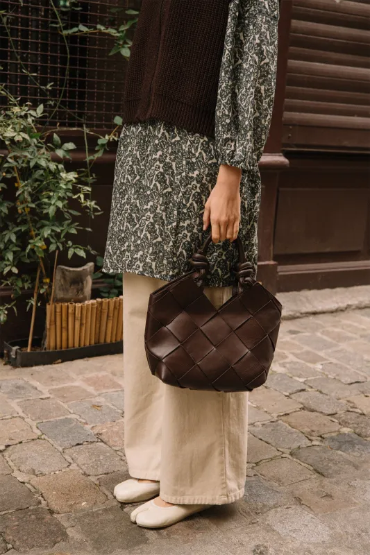 [CL] KNOTTED LEATHER BAG sold by Indi & Cold