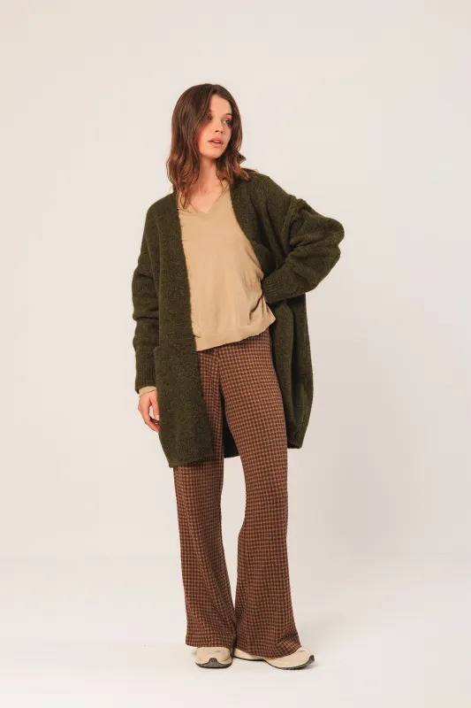 CHAQUETA LARGA CON MOHAIR sold by Indi & Cold