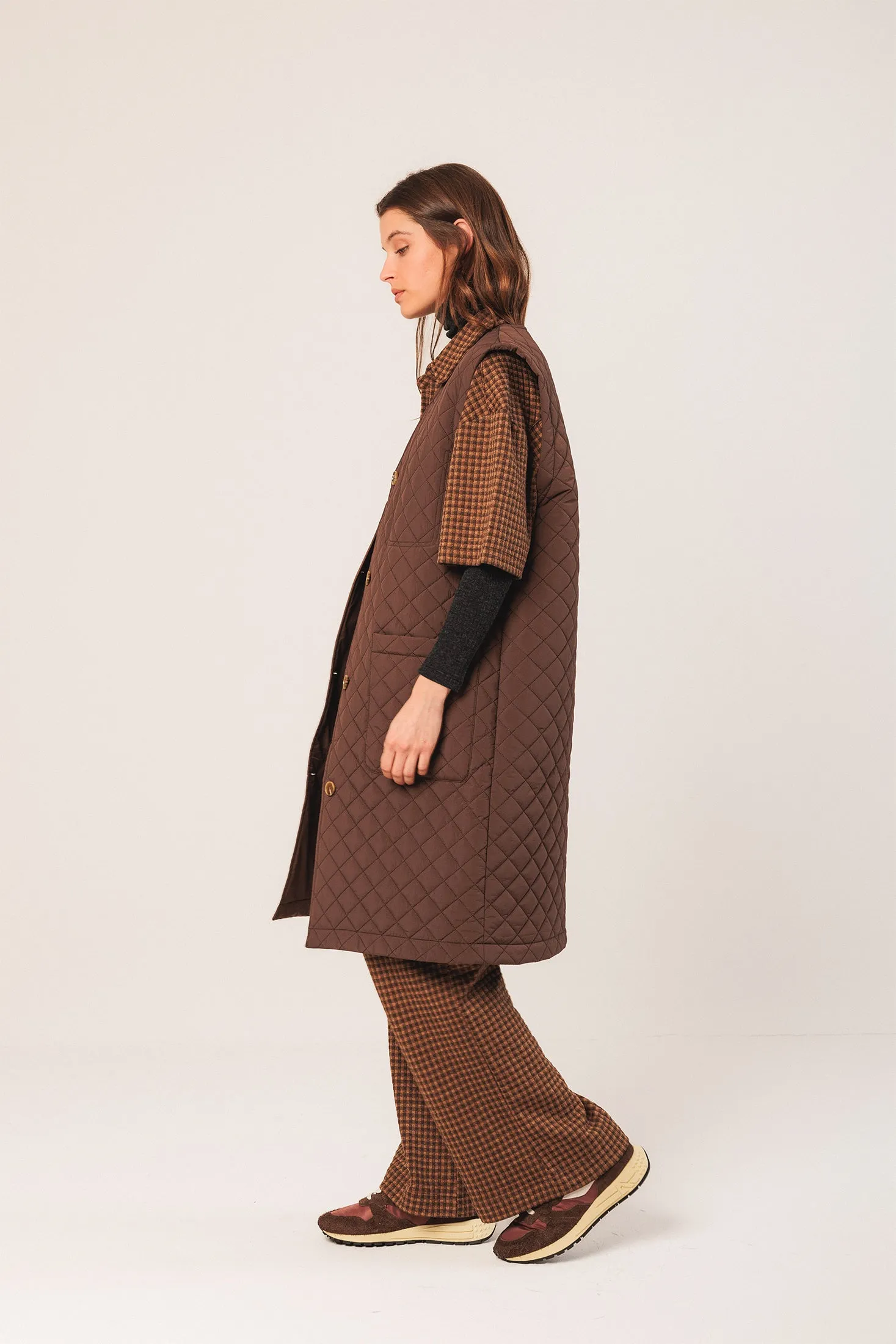 CHALECO ACOLCHADO CUADRO sold by Indi & Cold product image thumbnail 4