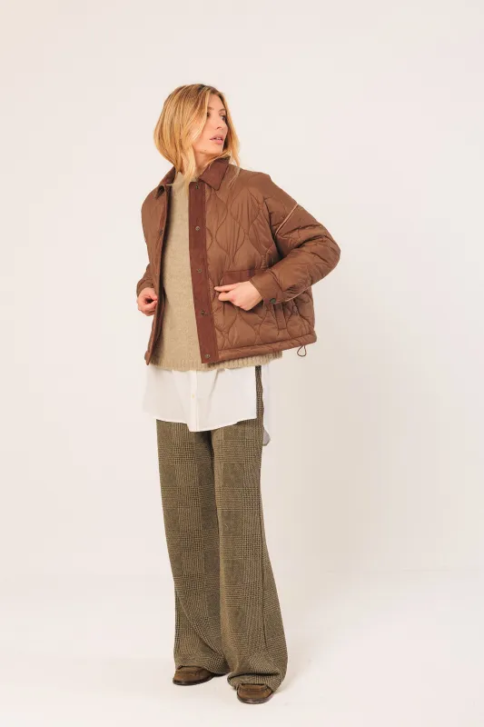 [CL] RETRO QUILTED BIKER JACKET sold by Indi & Cold