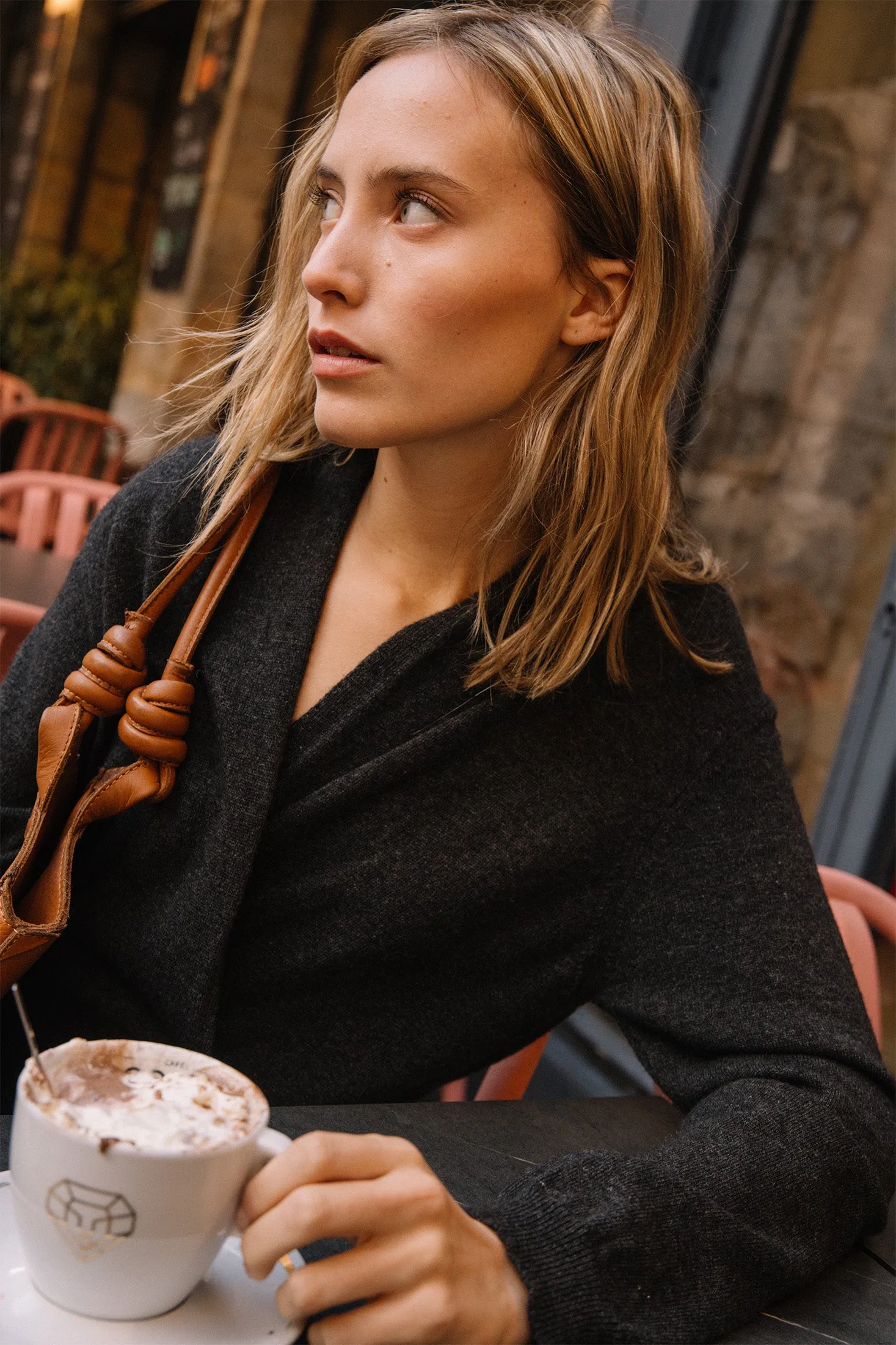 VESTIDO LARGO CON CASHMERE sold by Indi & Cold product image thumbnail 3