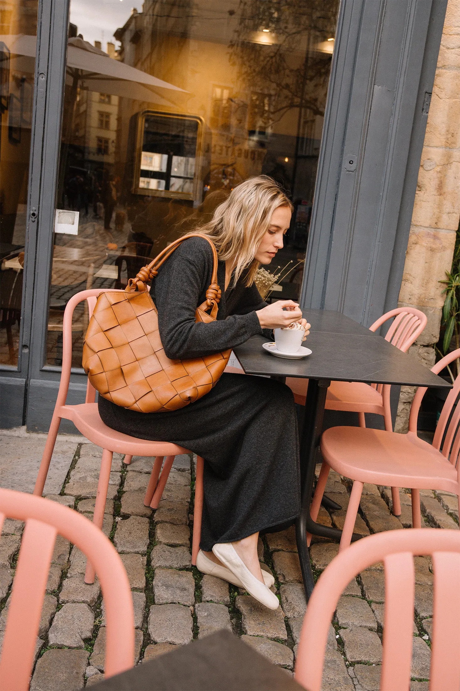 VESTIDO LARGO CON CASHMERE sold by Indi & Cold