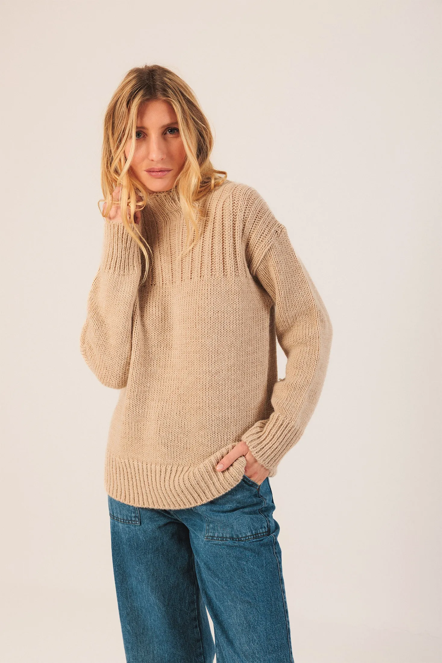 JERSEY PUNTO CUELLO SUBIDO sold by Indi & Cold product image thumbnail 3