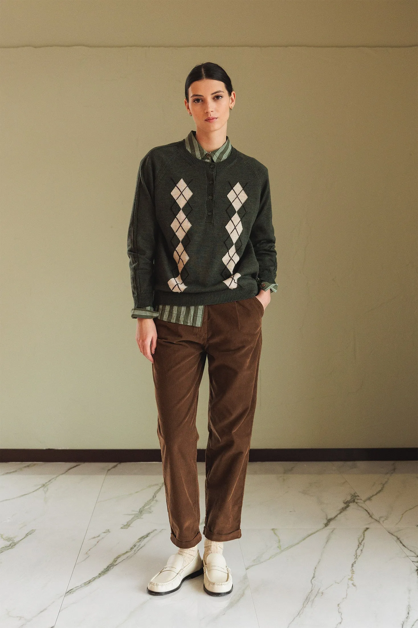 JERSEY ROMBOS MERINO sold by Indi & Cold product image thumbnail 2