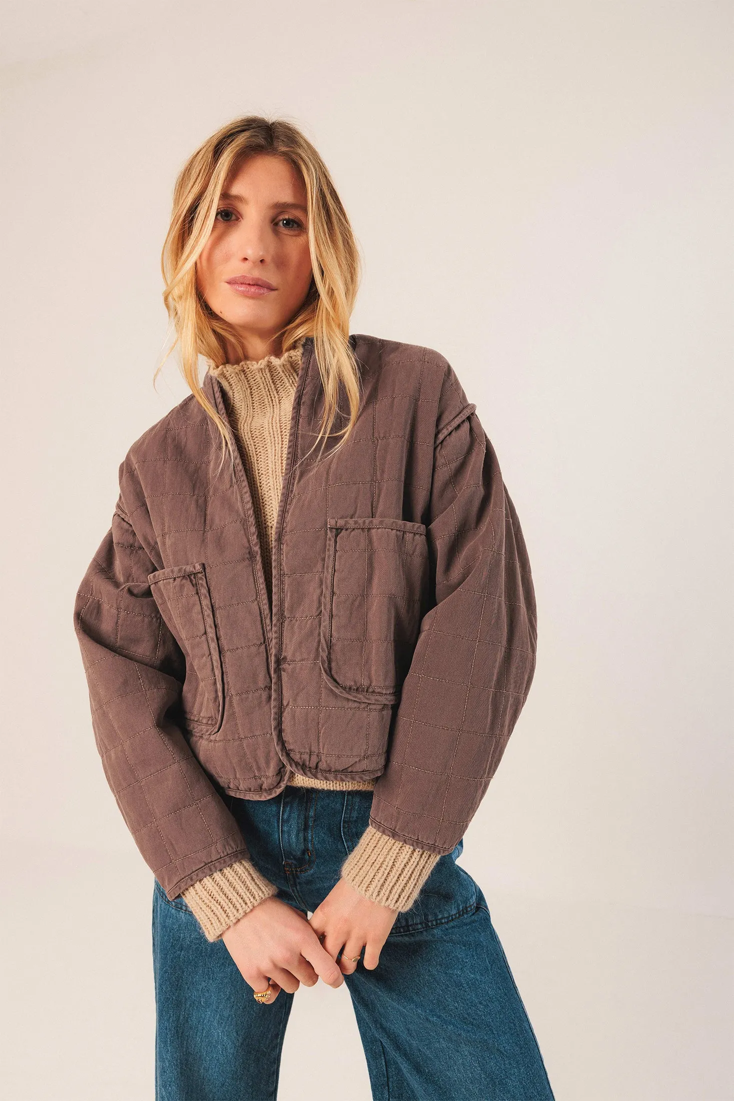 CAZADORA KIMONO ACOLCHADO sold by Indi & Cold