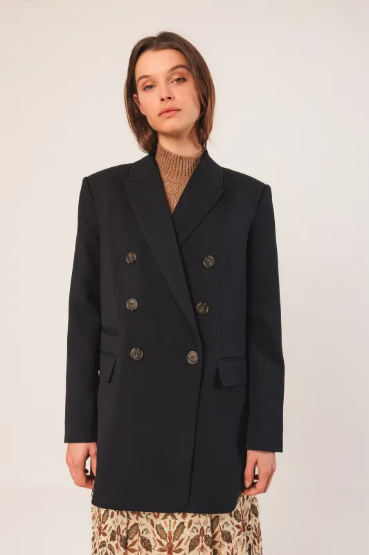 [CL] DOUBLE-BREASTED BLAZER sold by Indi & Cold