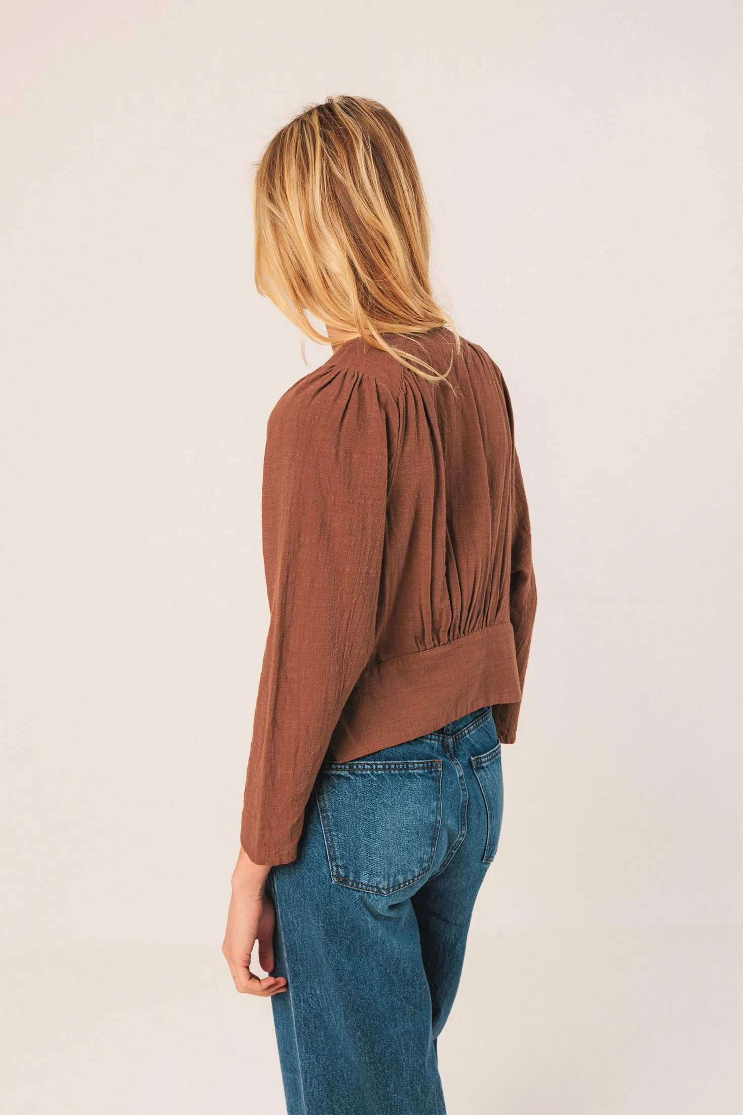 BLUSA ALGODÓN CREPADO sold by Indi & Cold product image thumbnail 4