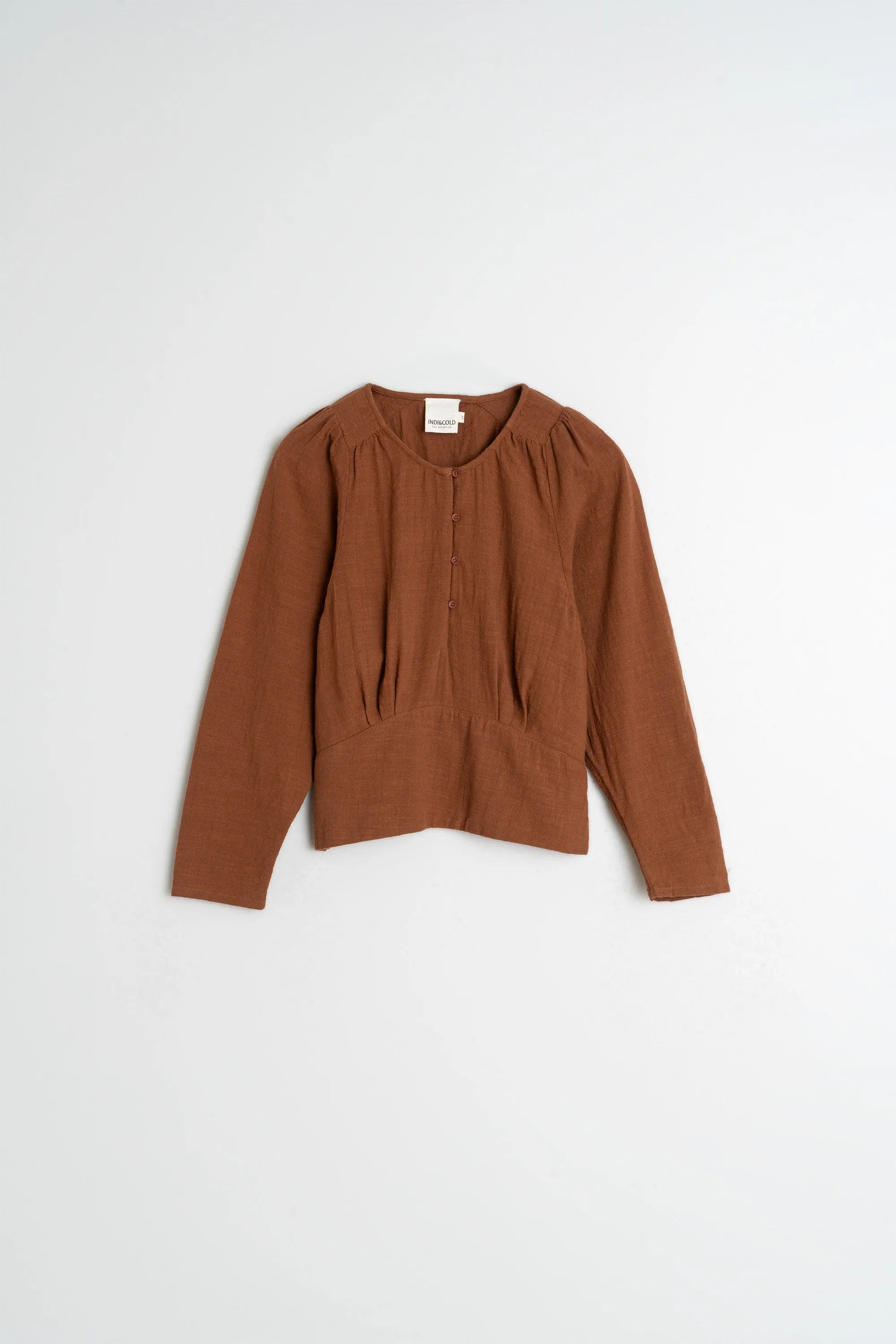 BLUSA ALGODÓN CREPADO sold by Indi & Cold product image thumbnail 5