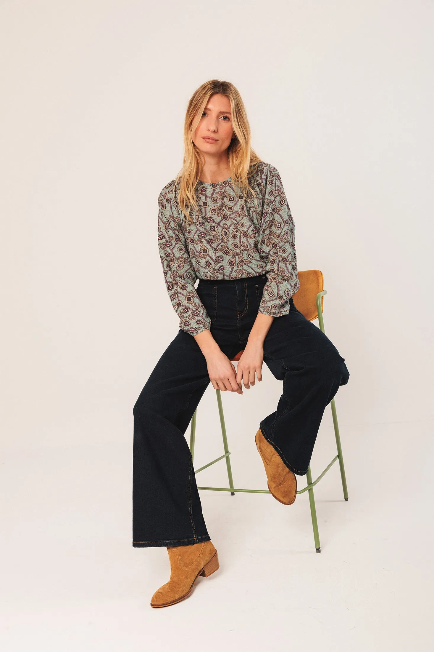 BLUSA ALGODÓN CREPADO sold by Indi & Cold product image thumbnail 2