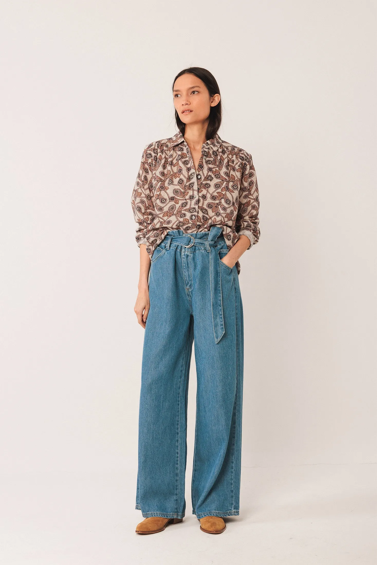 CAMISA ALGODÓN CREPADO sold by Indi & Cold product image thumbnail 4