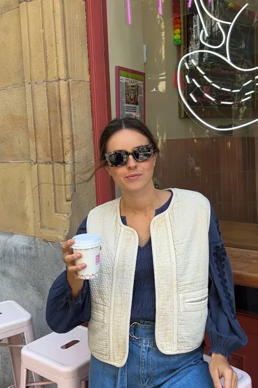 [CL] COTTON PADDED VEST sold by Indi & Cold