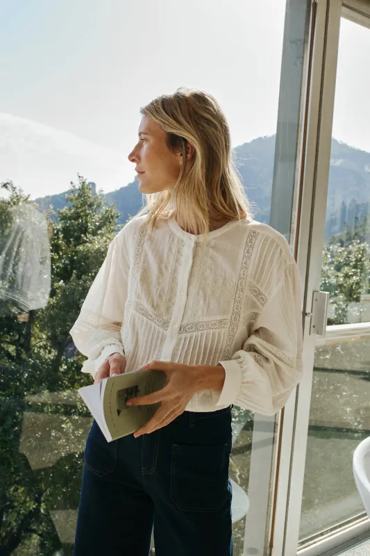 [CL] ETHNIC EMBROIDERED SHIRT sold by Indi & Cold