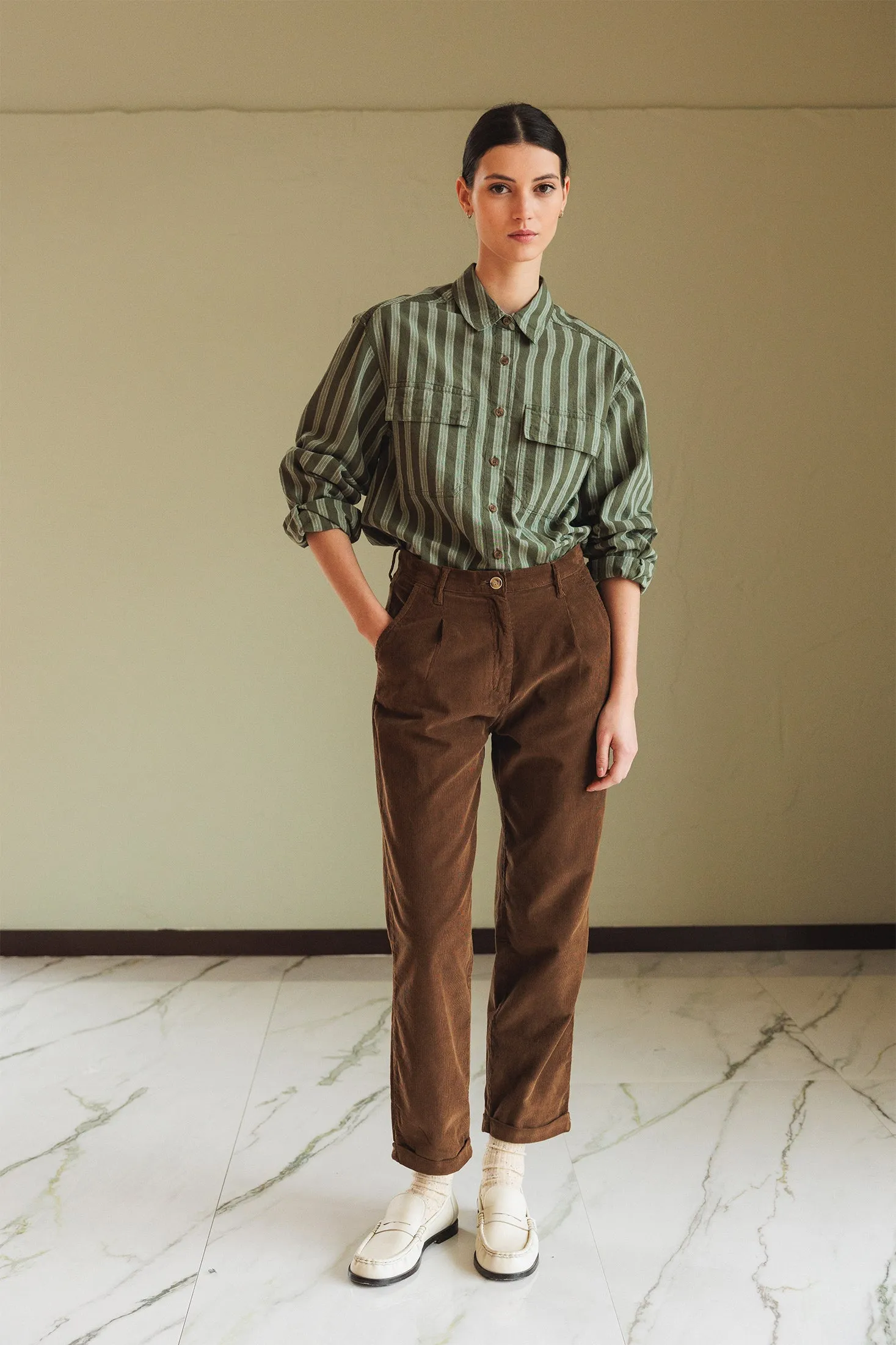 CAMISA STRIPES ALGODÓN sold by Indi & Cold product image thumbnail 5