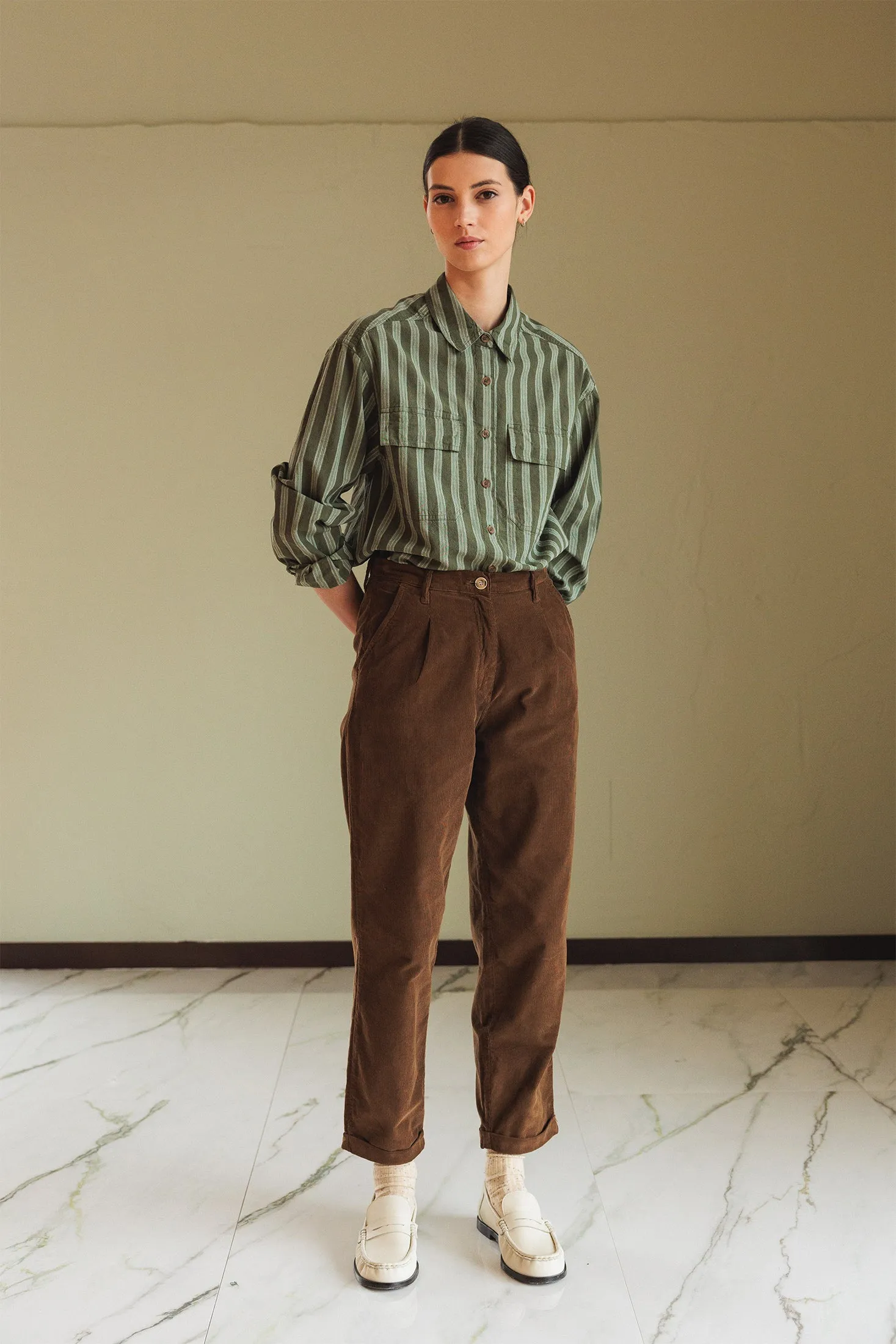 CAMISA STRIPES ALGODÓN sold by Indi & Cold product image thumbnail 4