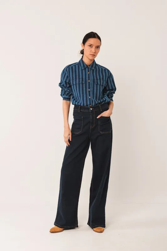 CAMISA STRIPES ALGODÓN sold by Indi & Cold