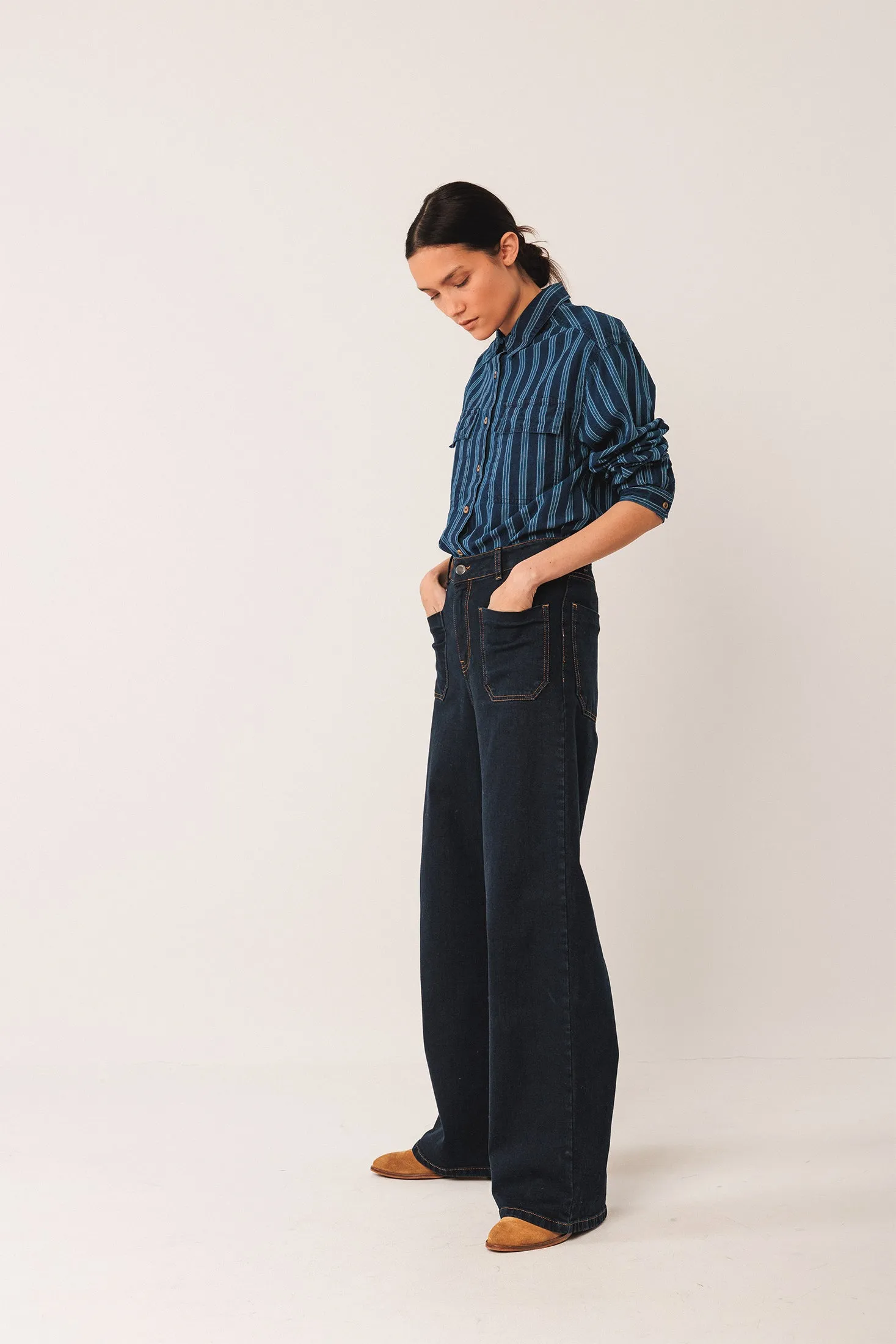 CAMISA STRIPES ALGODÓN sold by Indi & Cold product image thumbnail 5