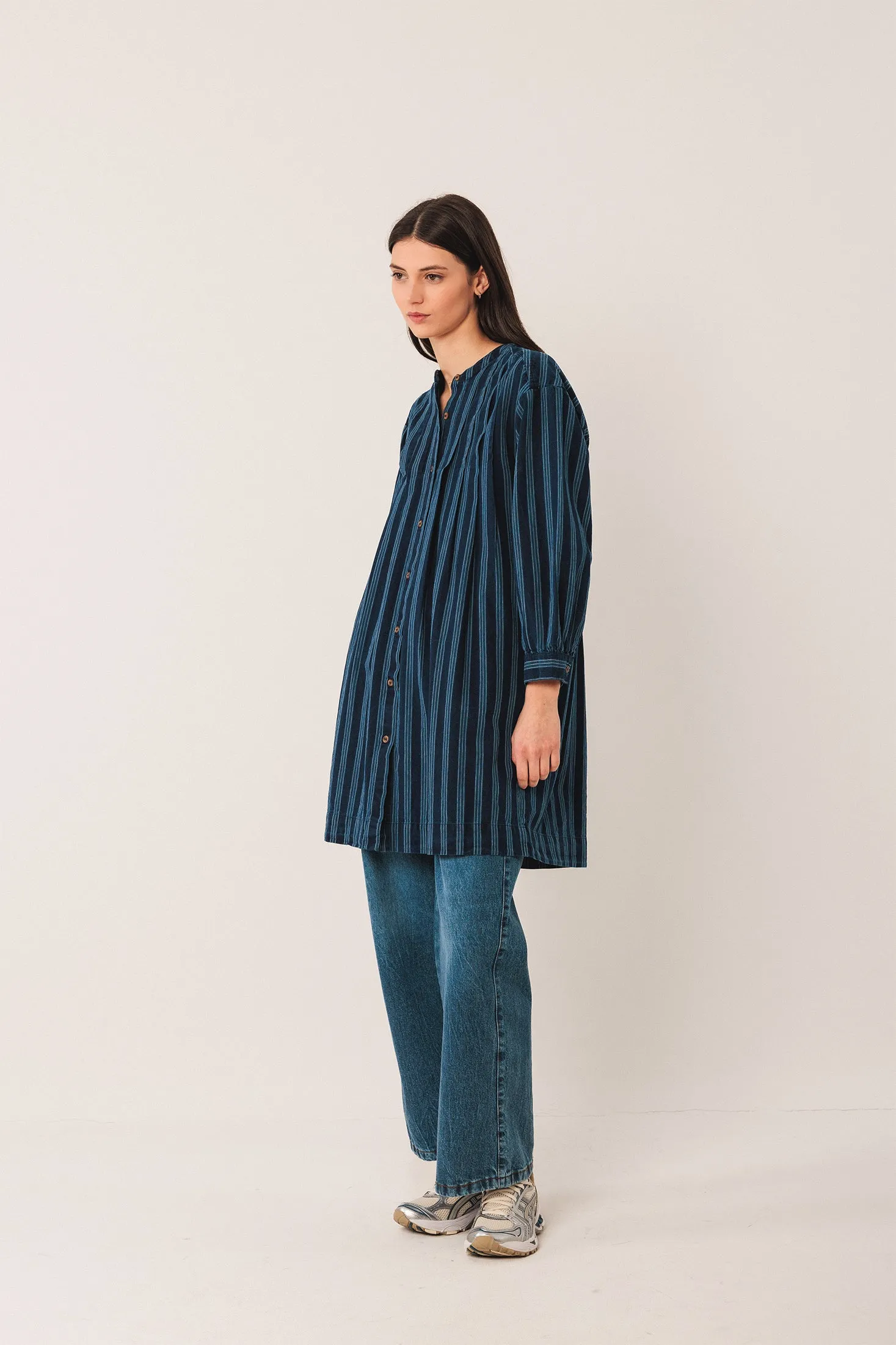 VESTIDO ALGODÓN PLIEGUES sold by Indi & Cold product image thumbnail 4