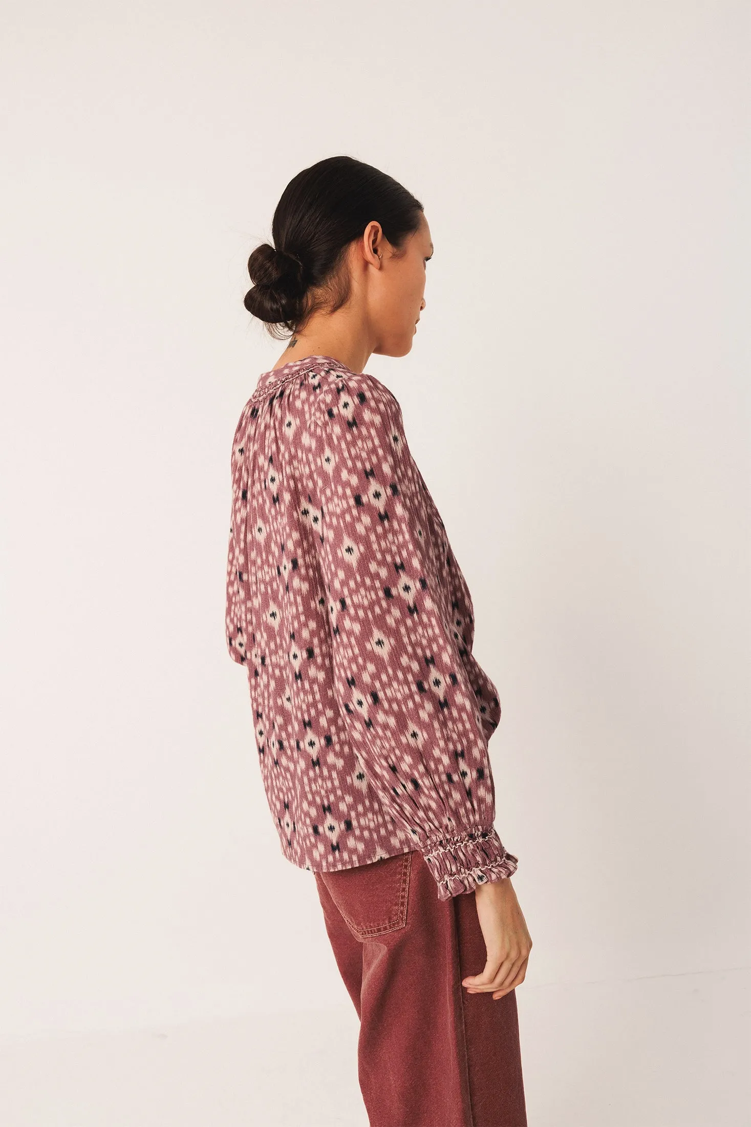 CAMISA ESTAMPADO IKAT sold by Indi & Cold product image thumbnail 4