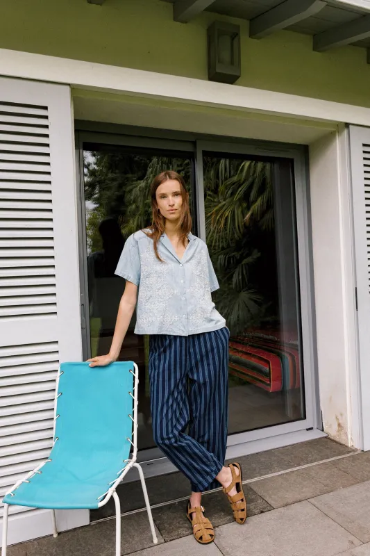 PANTALÓN BAGGY ENGOMADO sold by Indi & Cold