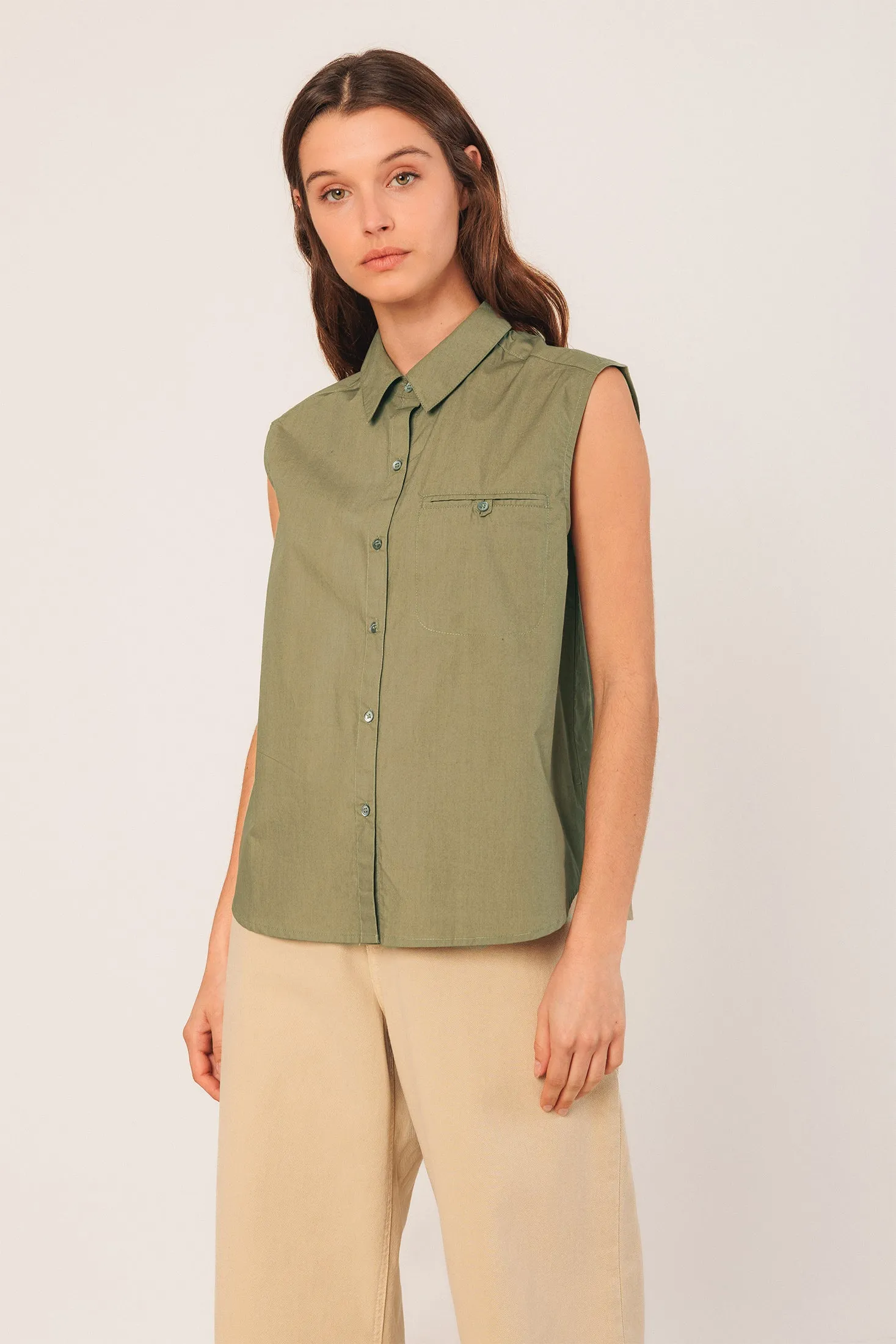 CAMISA REGULAR POPELÍN sold by Indi & Cold product image thumbnail 3
