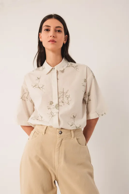 CAMISA POPELÍN ESTAMPADA sold by Indi & Cold