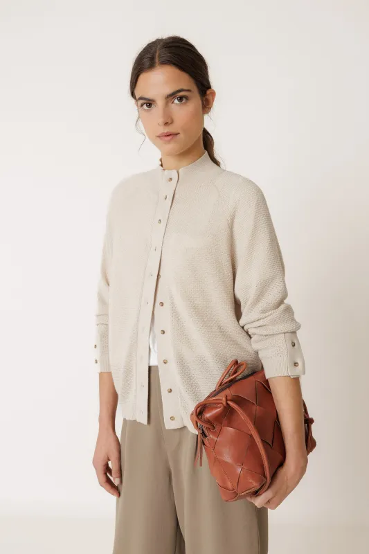 CHAQUETA DE PUNTO DE ARROZ sold by Indi & Cold