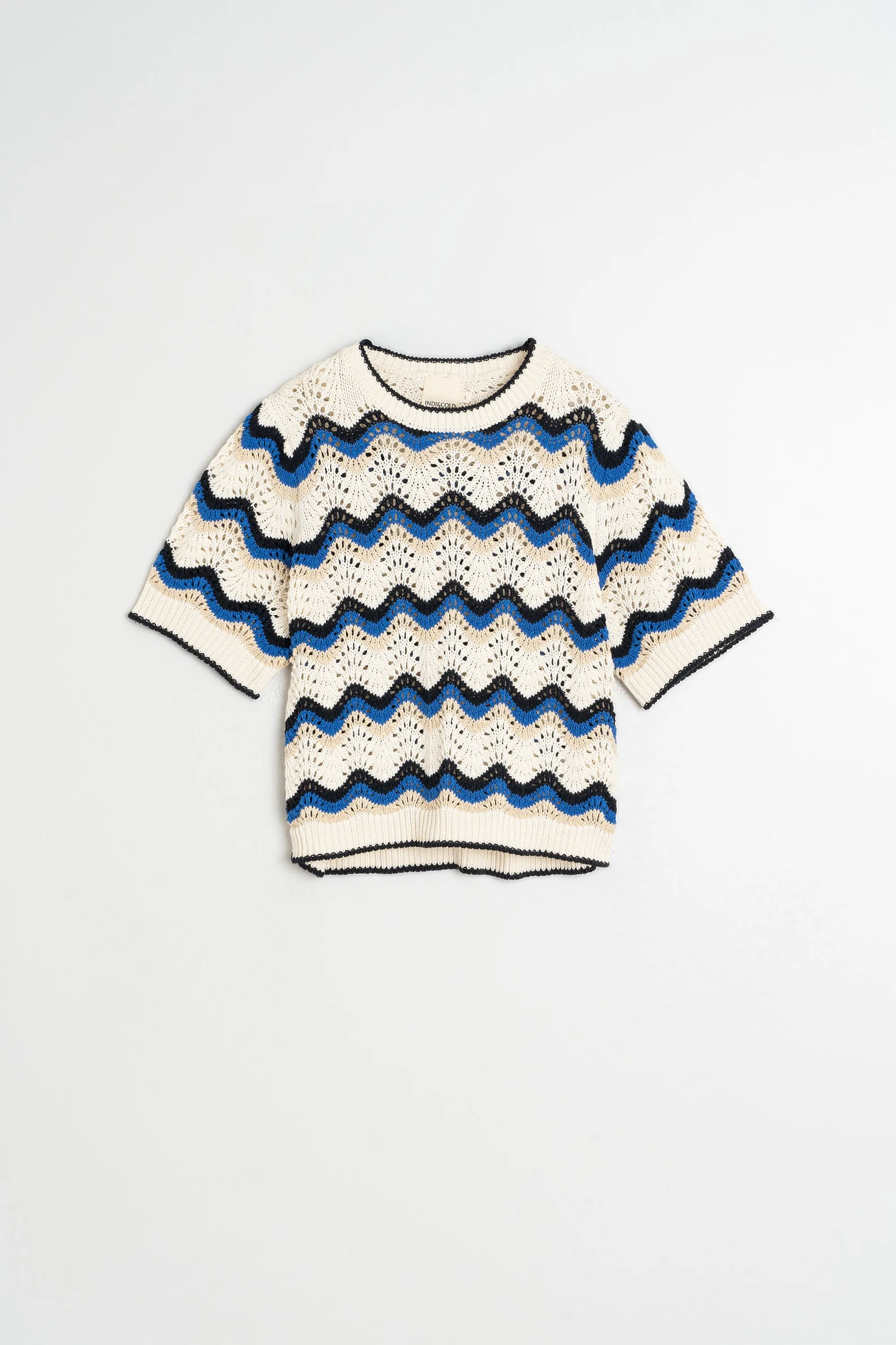 JERSEY CROCHET ZIG ZAG sold by Indi & Cold product image thumbnail 5