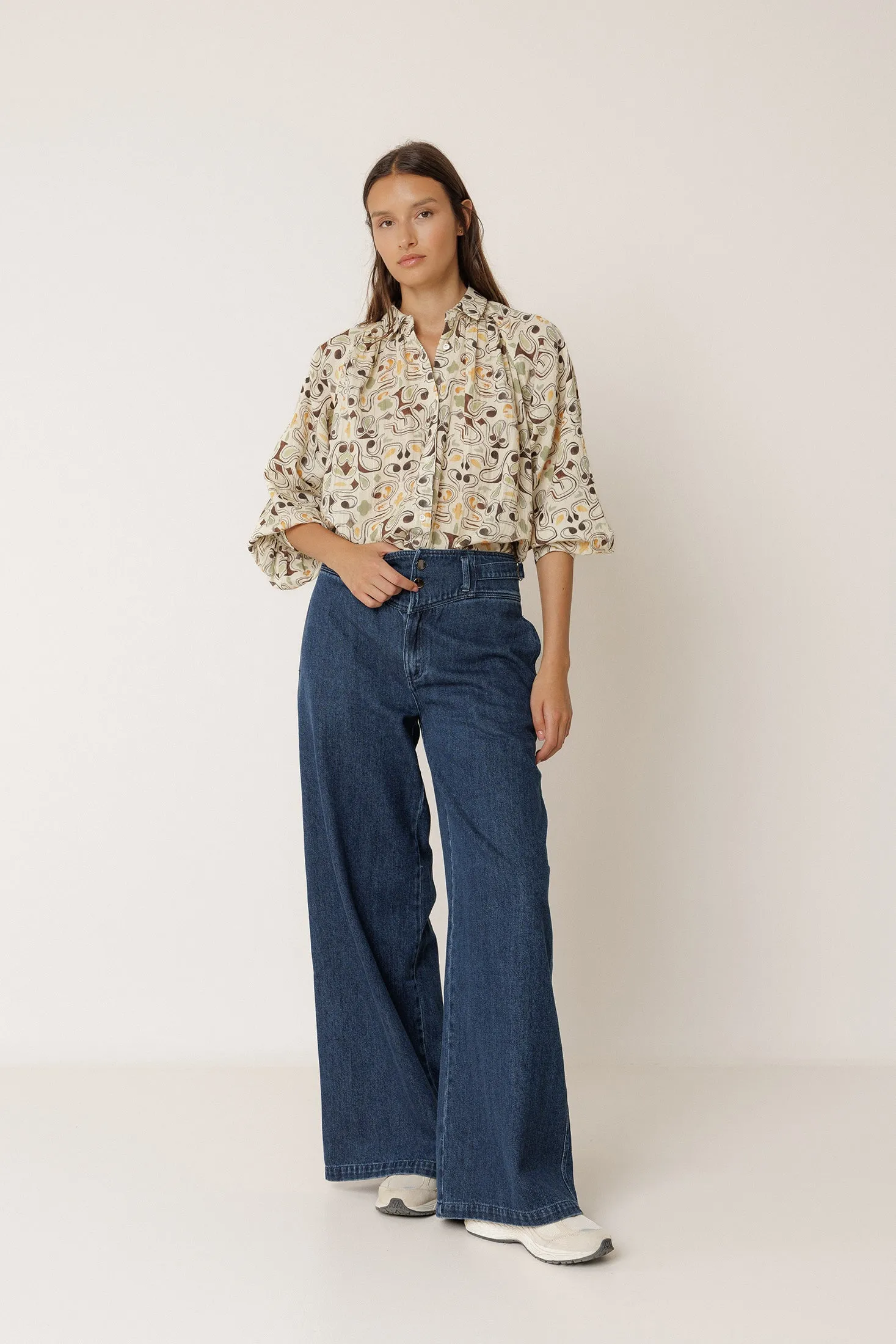 CAMISA ESTAMPADA DOBLE GASA sold by Indi & Cold product image thumbnail 2