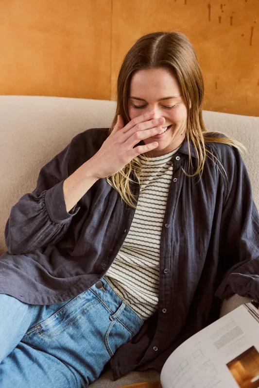 CAMISETA HALTER CANALÉ RAYAS sold by Indi & Cold