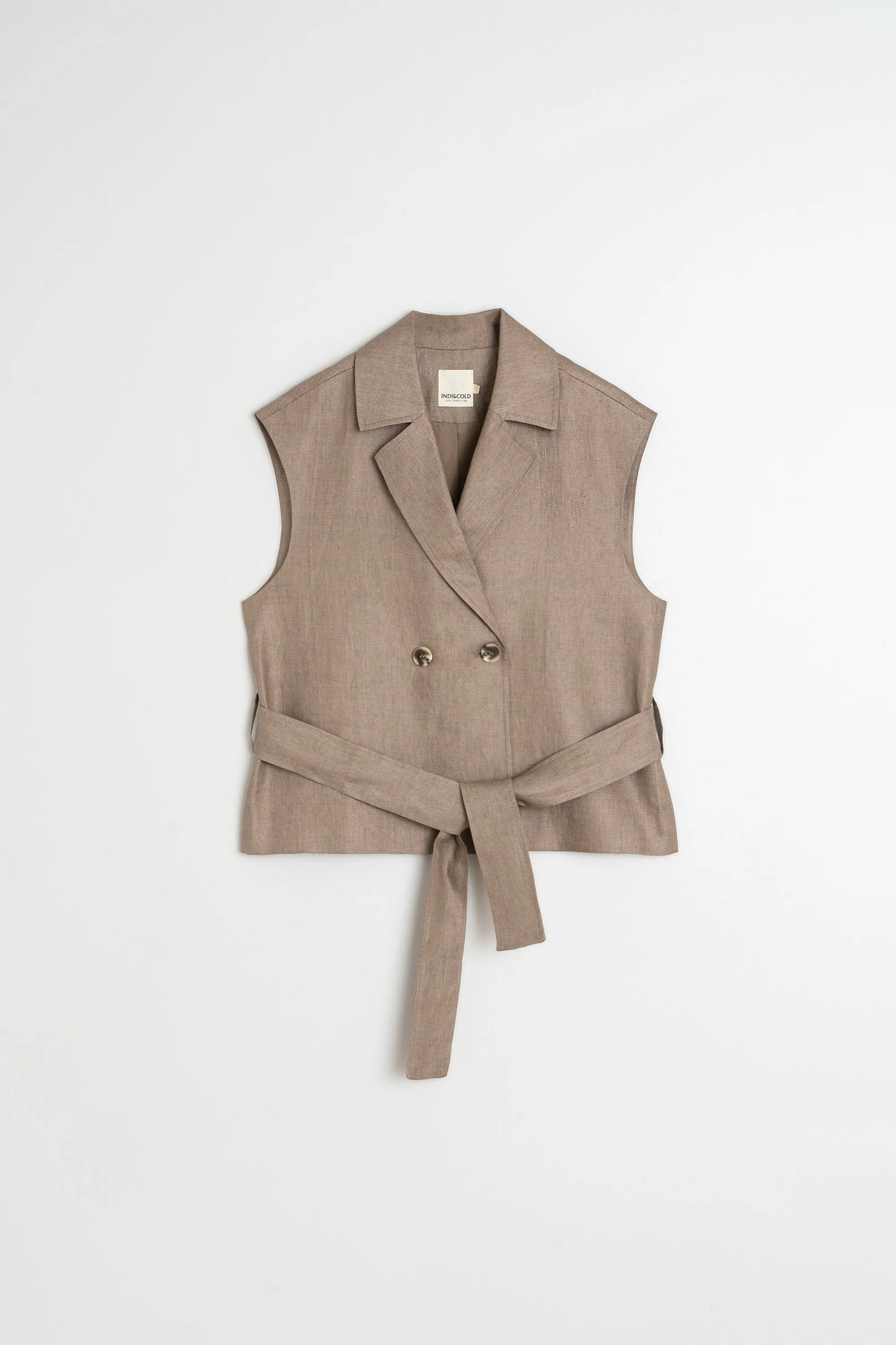 CHALECO DE LINO sold by Indi & Cold product image thumbnail 5