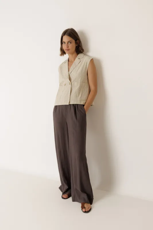 [CL] PINSTRIPE VEST sold by Indi & Cold