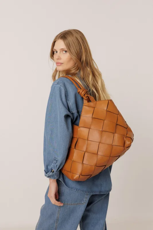 BOLSO MAXI TRENZADO PIEL made by Indi & Cold