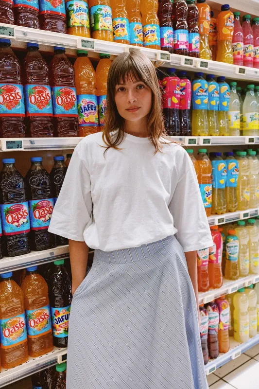 [CL] OVERSIZED ORGANIC COTTON T-SHIRT made by Indi & Cold