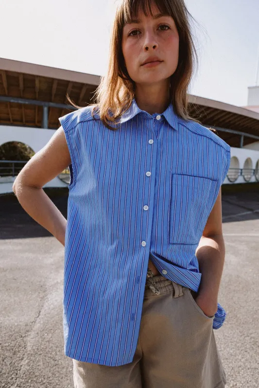 [CL] OVERSIZED POPLIN SHIRT made by Indi & Cold