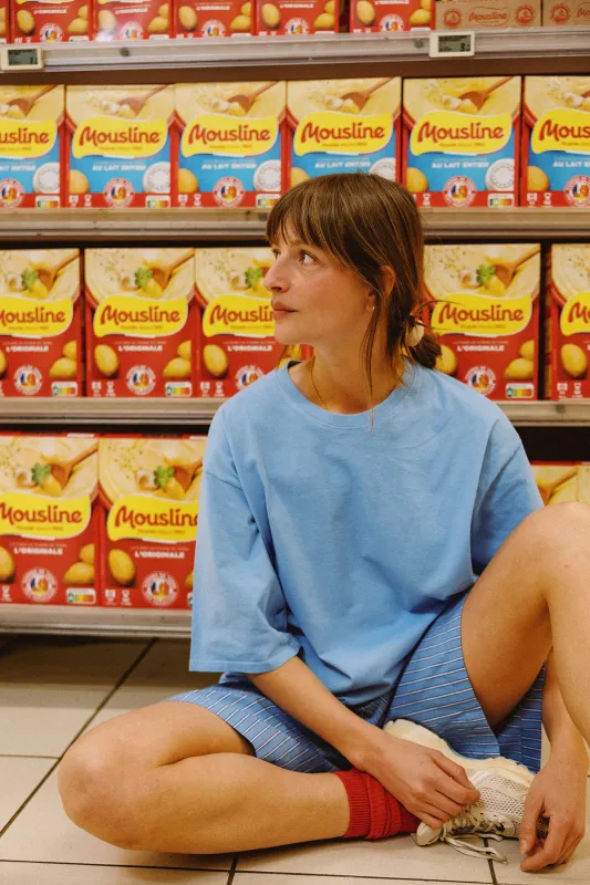 CAMISETA OVERSIZE ALGODÓN ORGÁNICO made by Indi & Cold