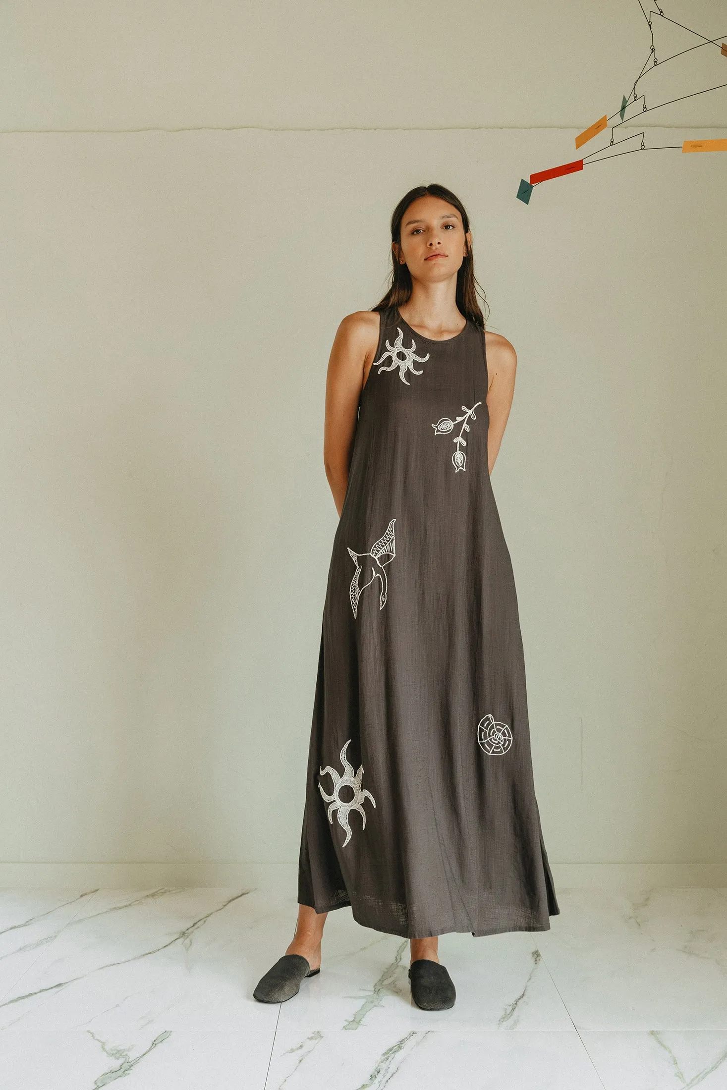 VESTIDO BORDADO NATURALEZA sold by Indi & Cold product image thumbnail 2