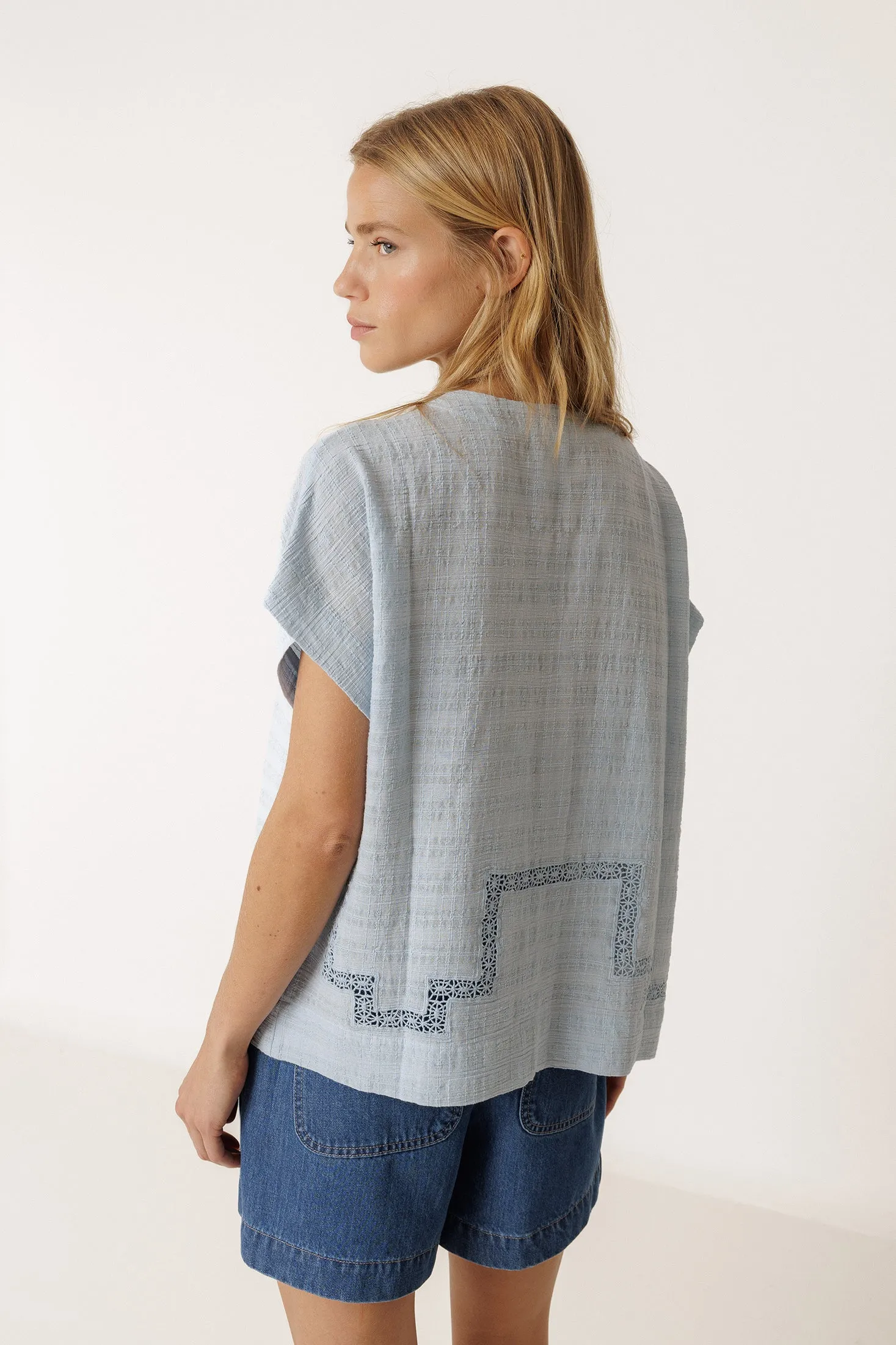 CAMISA PUNTILLAS INSERTADAS sold by Indi & Cold product image thumbnail 5