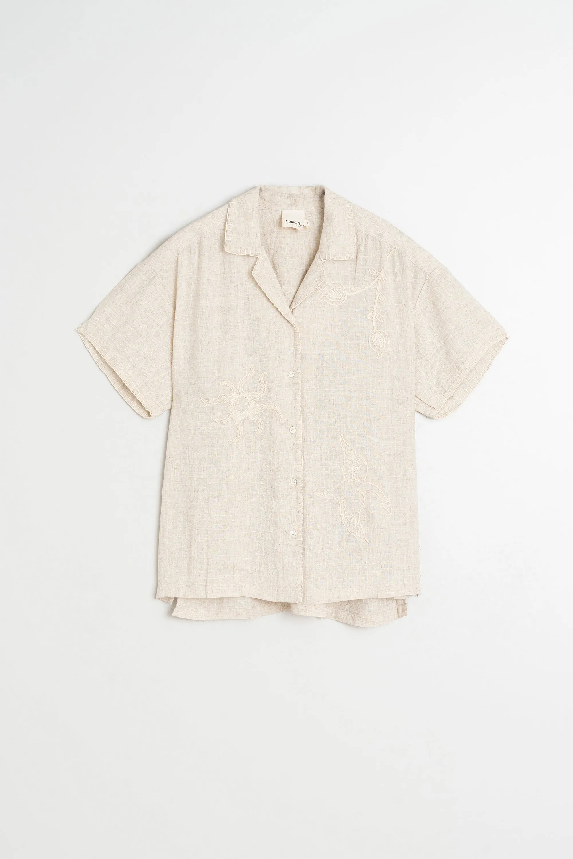 CAMISA BORDADO MANUAL sold by Indi & Cold product image thumbnail 4