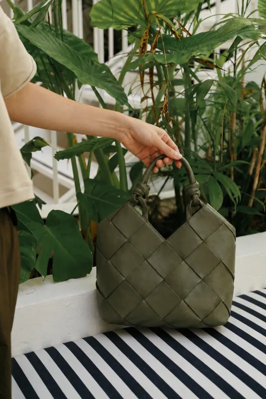 BOLSO NUDOS PIEL made by Indi & Cold